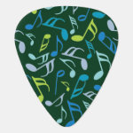 Colorful Music Notes Guitar Pick 