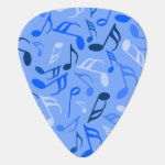 Colorful Music Notes Guitar Pick 