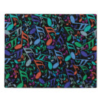 Colorful Music Notes Jigsaw Puzzle
