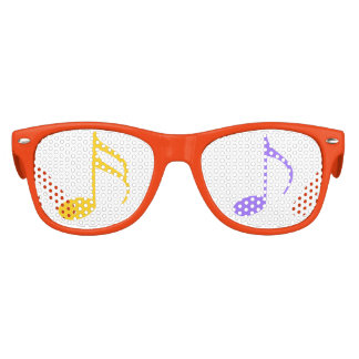 Colorful Music Notes Kids Sunglasses