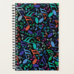Colorful Music Notes