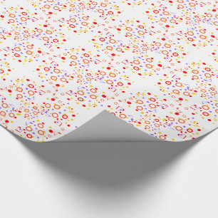 Colorful Music Notes Wrapping Paper