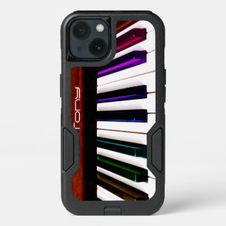 Colorful Music Piano Keys Otterbox iPhone Case