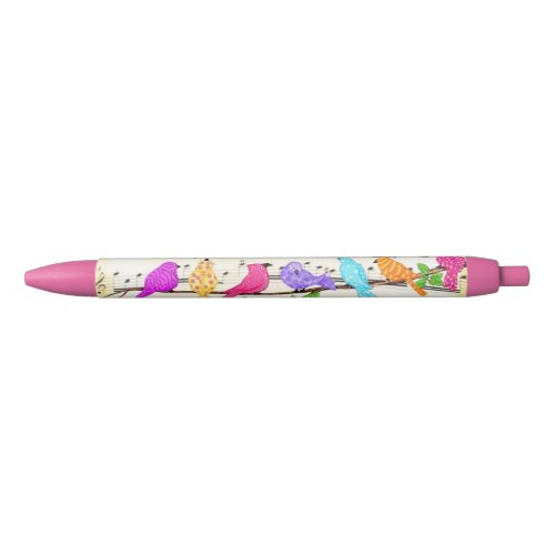 Colorful Musical Birds Pen Spring