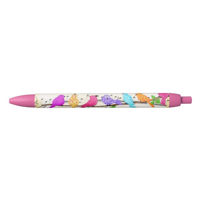 Colorful Musical Birds Pen Spring (Front)