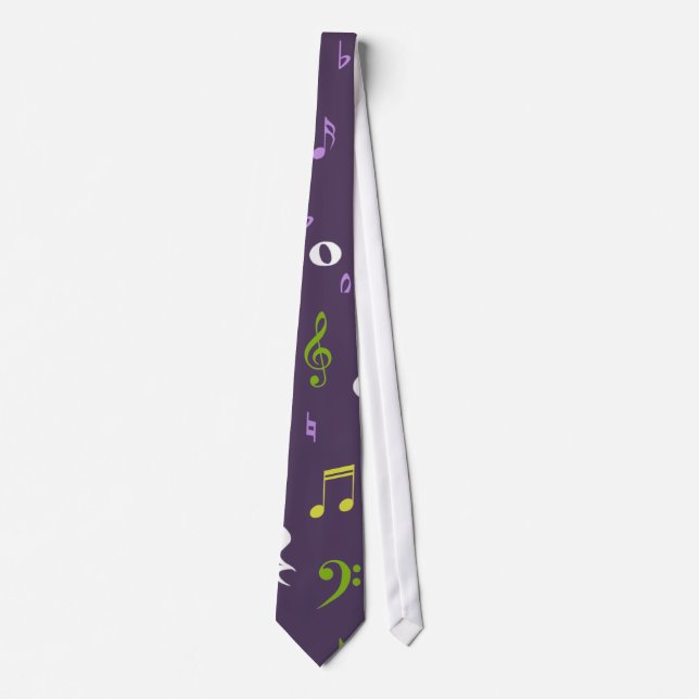 Colorful Musical Neck Tie (Front)