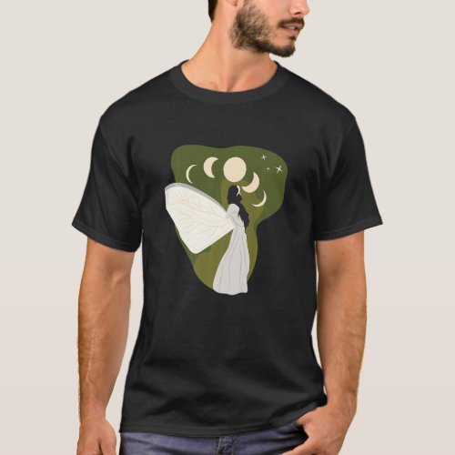 Colorful Mycology Fairy Family And cottagecore col T_Shirt