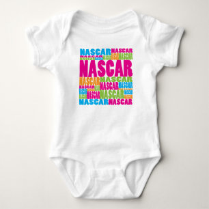 Colorful NASCAR Baby Bodysuit