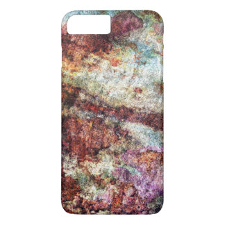 Colorful Natural Stone Rust Blue Pink iPhone 8 Plus/7 Plus Case