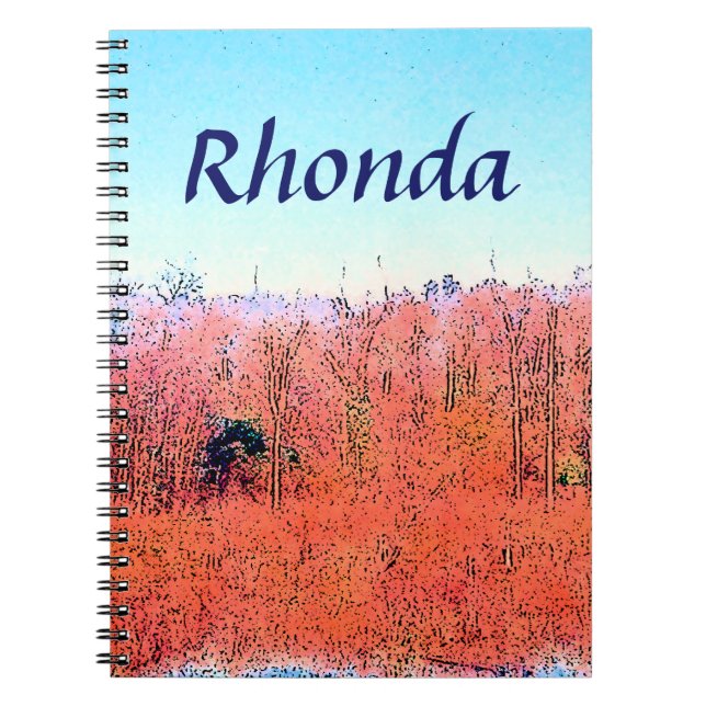 Colorful Nature Notebook (Front)