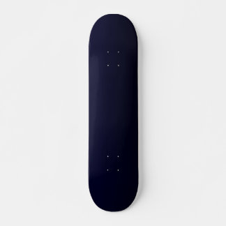 Colorful Navy Blue Watercolor Skateboard
