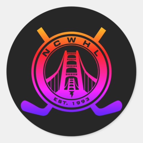 Colorful NCWHL Stickers
