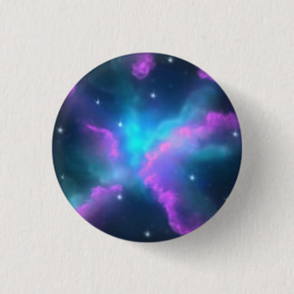 Colorful Nebula Cloud Background Button