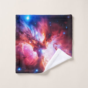 Colorful Nebula Galaxy Space Stars Cosmic Universe Wash Cloth