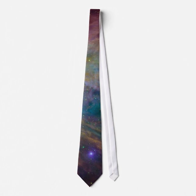 Colorful Nebula Tie (Front)
