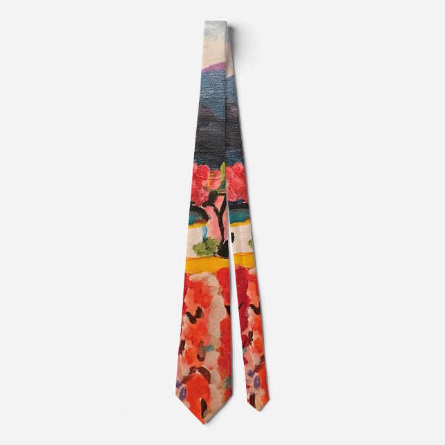 colorful neck tie (Front)