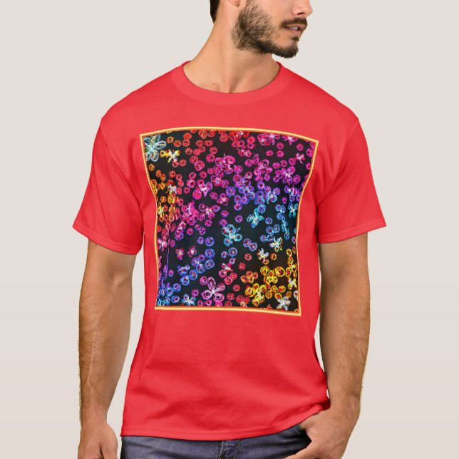 Colorful Neon Art Design, Buy Now T-Shirt (Front)