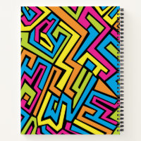 Notebook Spiral Sketchbook Graffiti Notebook For School Supplies