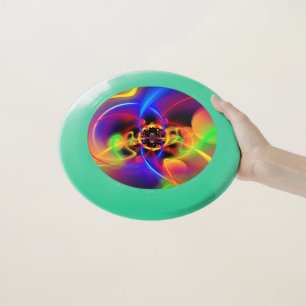 Colorful Neon Light Frisbee