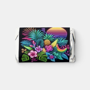Colorful Neon tropical/Hawaiian Hershey's Miniatures
