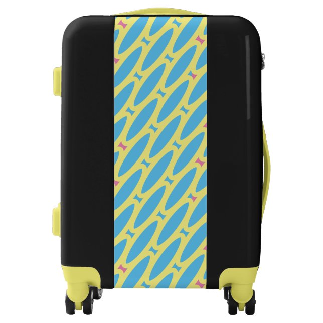 Colorful Net Art Luggage (Front)