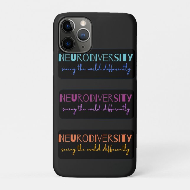 Colorful Neurodiversity  Case-Mate iPhone Case (Back)