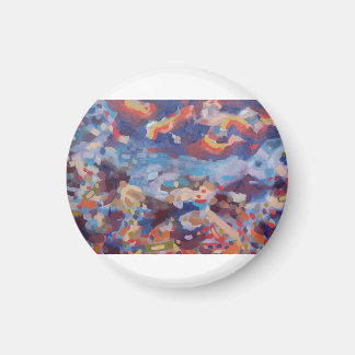 Colorful night magnet