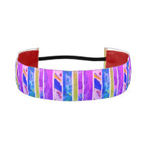 Colorful non slip headband