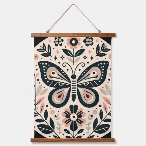 Colorful Nordic Style butterfly Hanging Tapestry