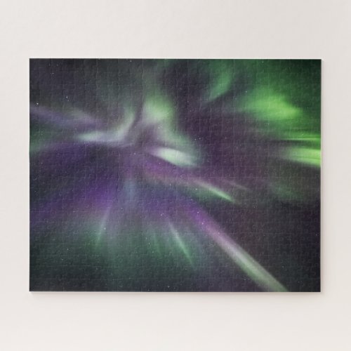 Colorful Northern Lights Jigsaw Puzzle