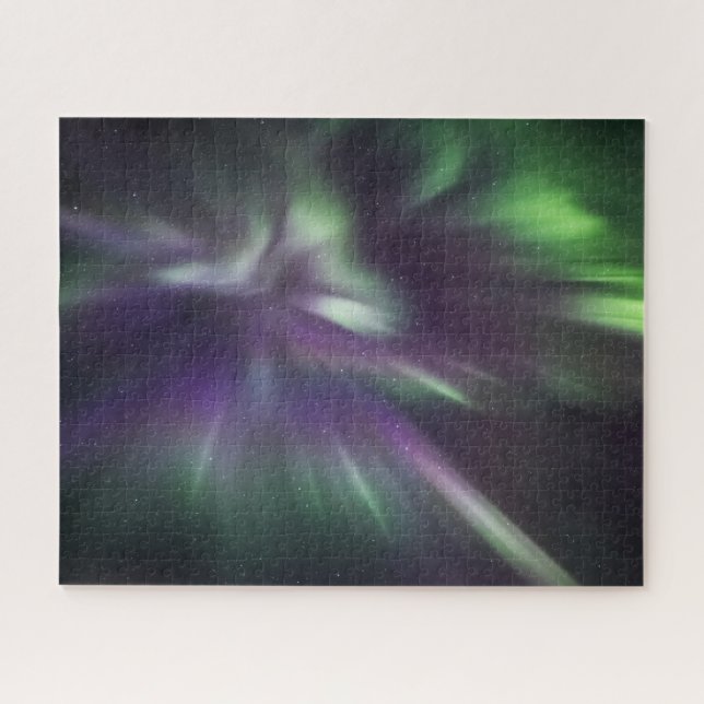 Colorful Northern Lights Jigsaw Puzzle (Horizontal)