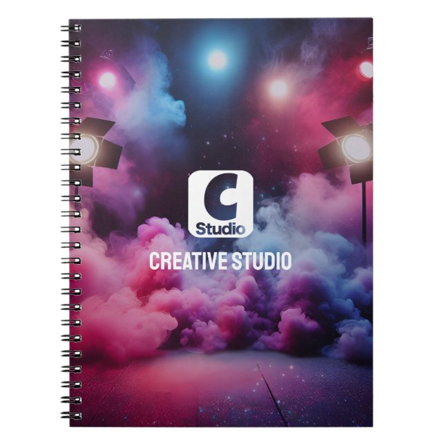 Colorful Notebook Bold Creative Simple Design (Front)
