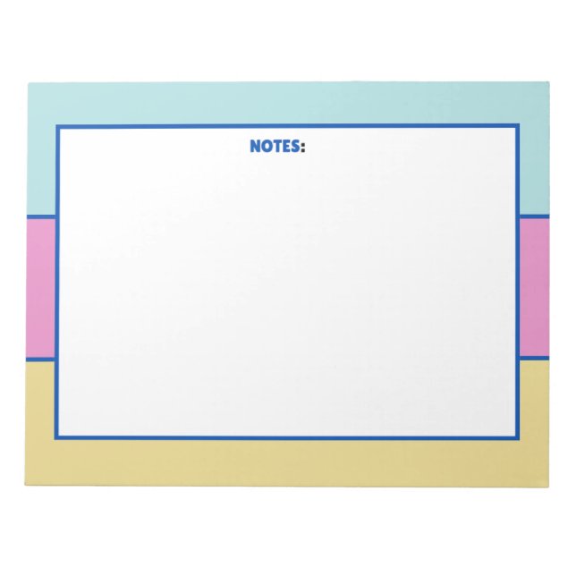 Colorful Notepad (Front)