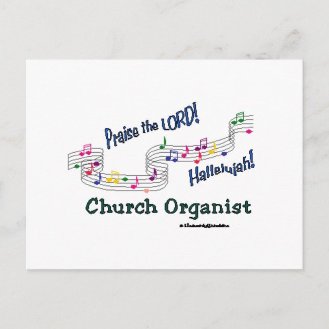 Colorful Notes Organist (Front)