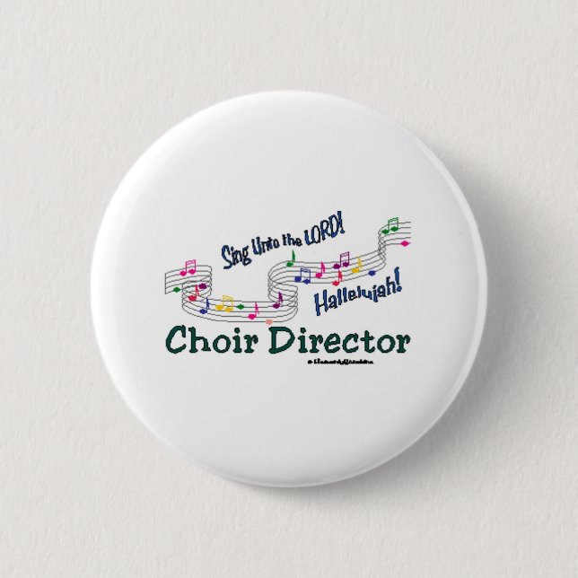 Colorful Notes Pinback Button (Front)