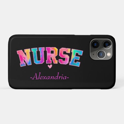 Colorful Nurse iPhone 11 Pro Case