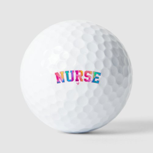 Colorful Nurse Golf Balls