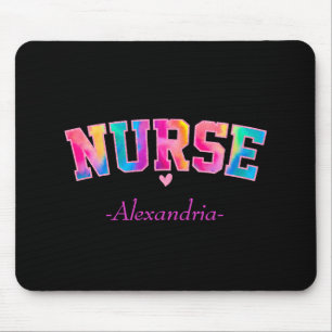 Colorful Nurse Mouse Pad