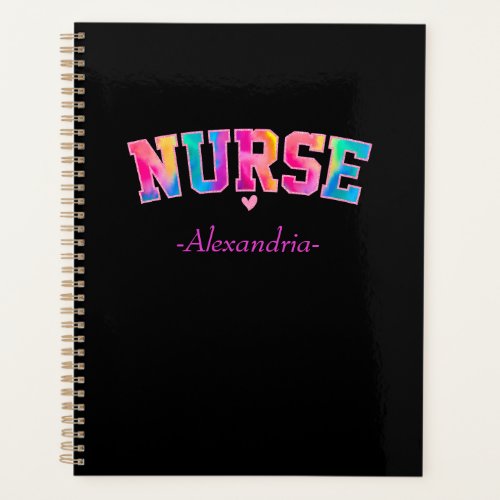 Colorful Nurse Planner