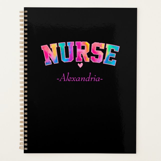 Colorful Nurse Planner (Front)
