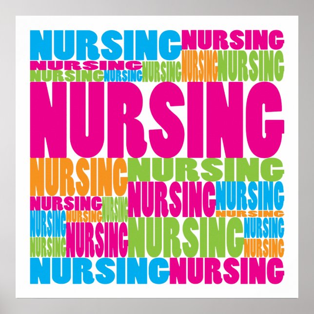 Colorful Nursing Poster (Front)