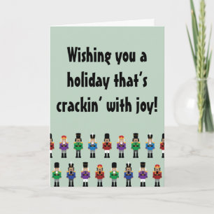 Colorful Nutcrackers - Gift Tag Card