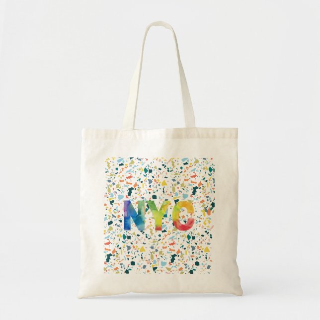 Colorful NYC New York City  Tote Bag (Front)