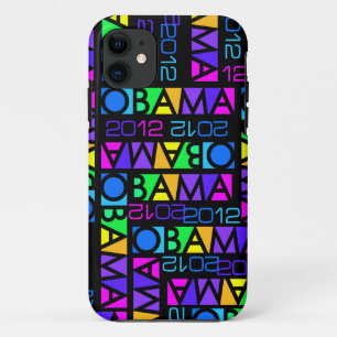 Colorful Obama 2012 iPhone 5 Case-Mate 11 Case