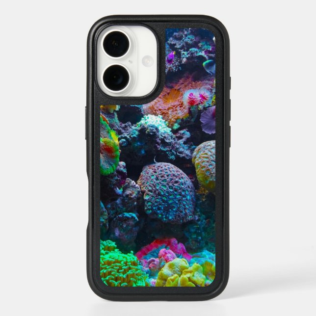 Colorful Ocean Coral  Otterbox iPhone Case (Back)
