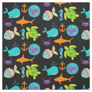 Colorful Ocean Fabric