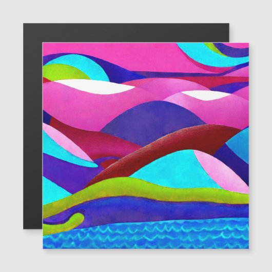 Colorful Ocean Hills (Front/Back)