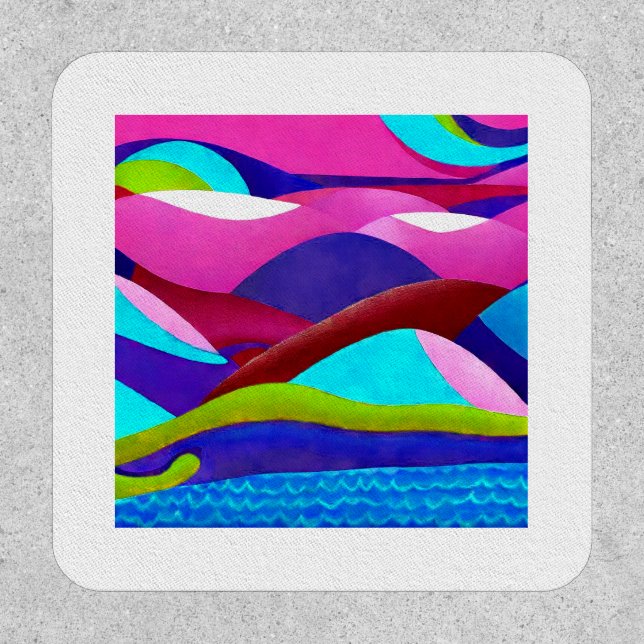 Colorful Ocean Hills Patch (Front)