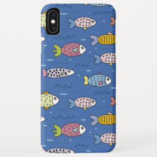colorful ocean life phone case