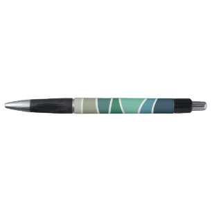Colorful ocean waves pen